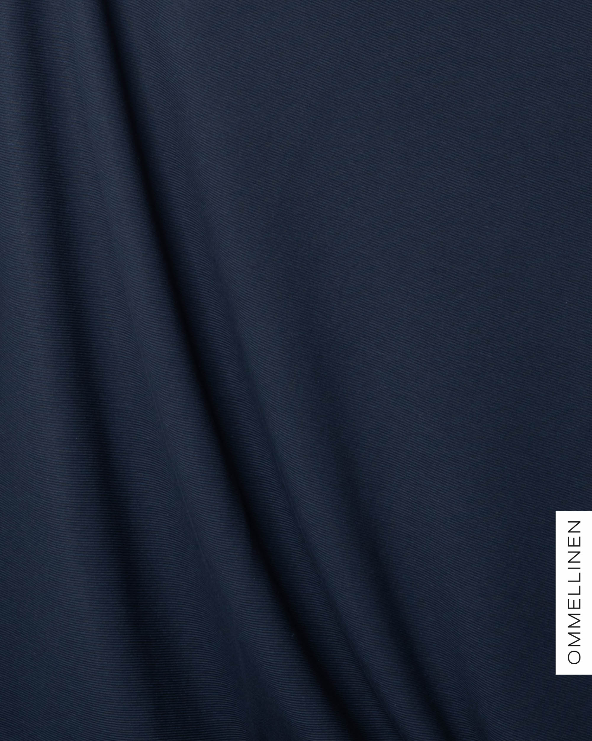 Ottoman - cotton knit, navy