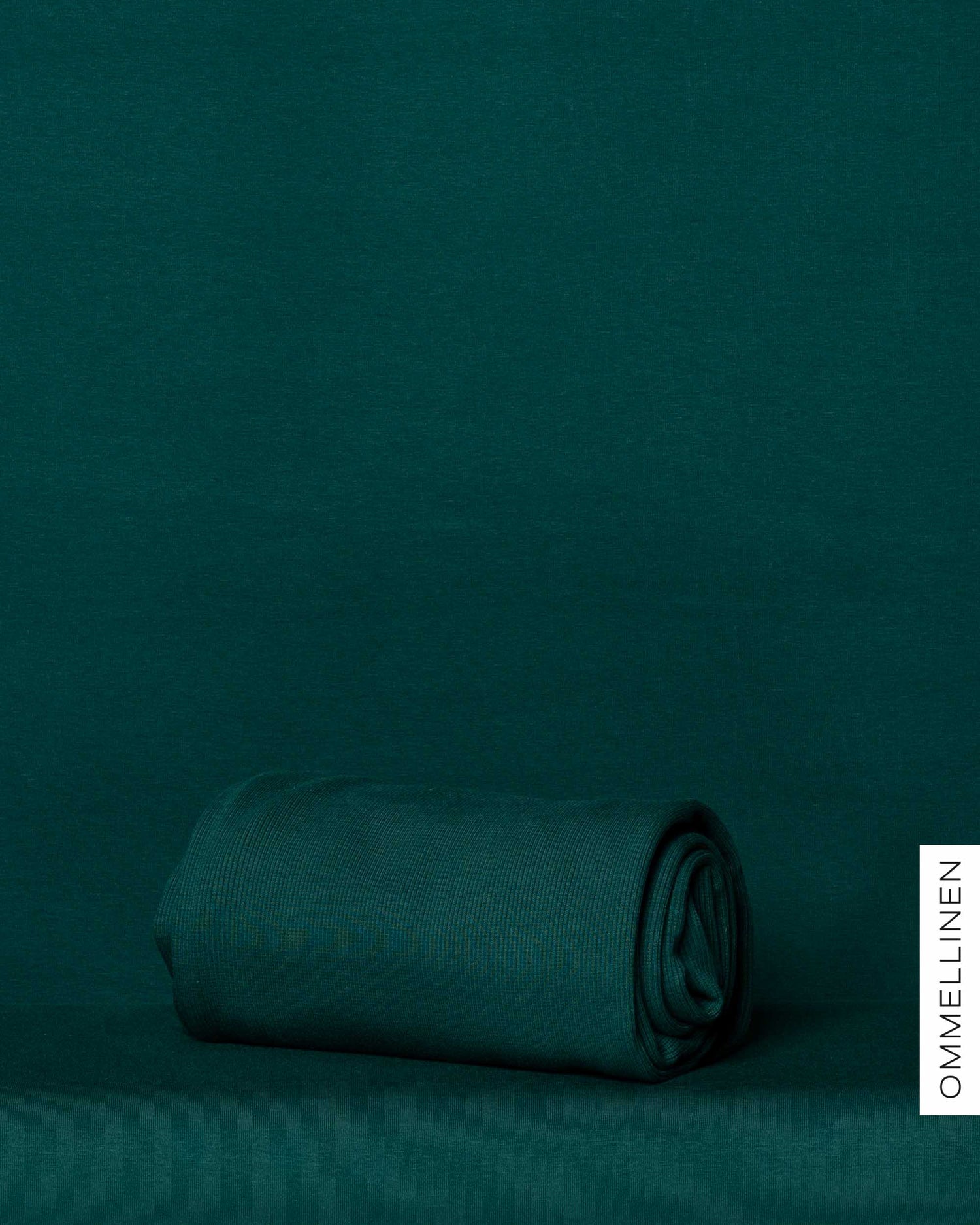French terry brushed - wide, emerald