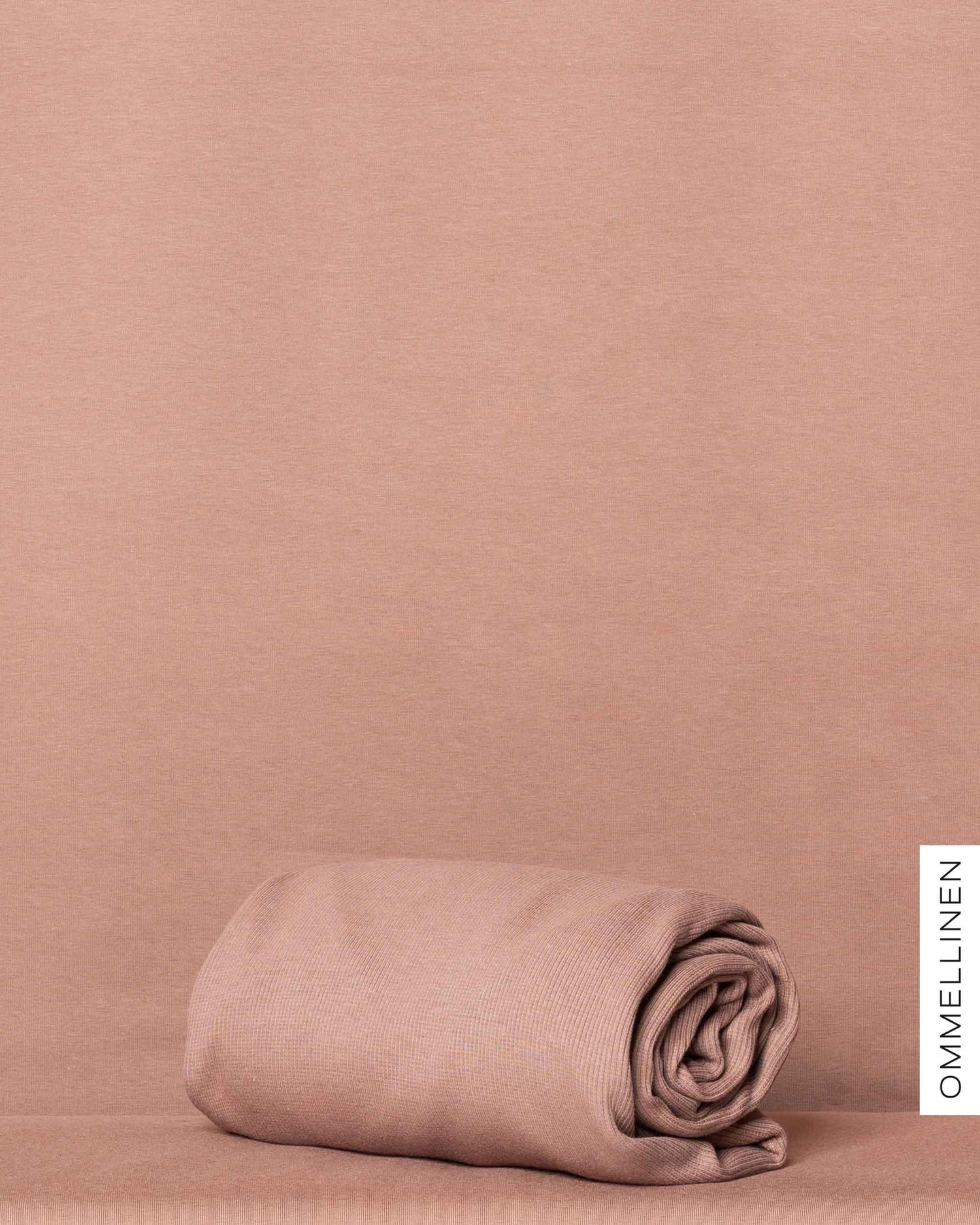 French terry brushed, wide - PRE-CUT, cacao