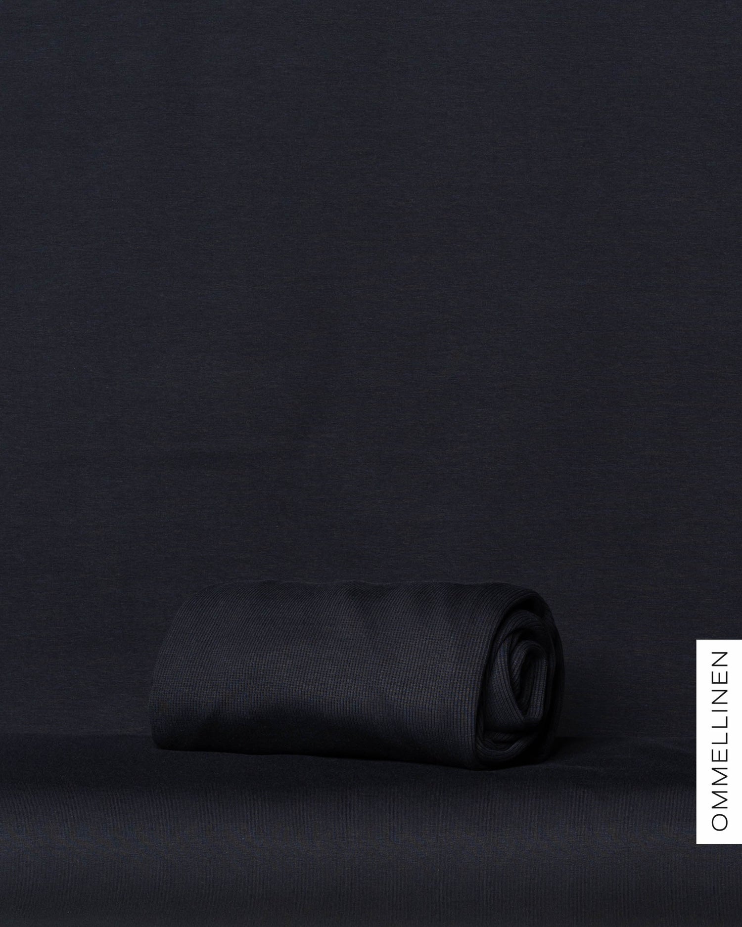 French terry brushed - wide, black