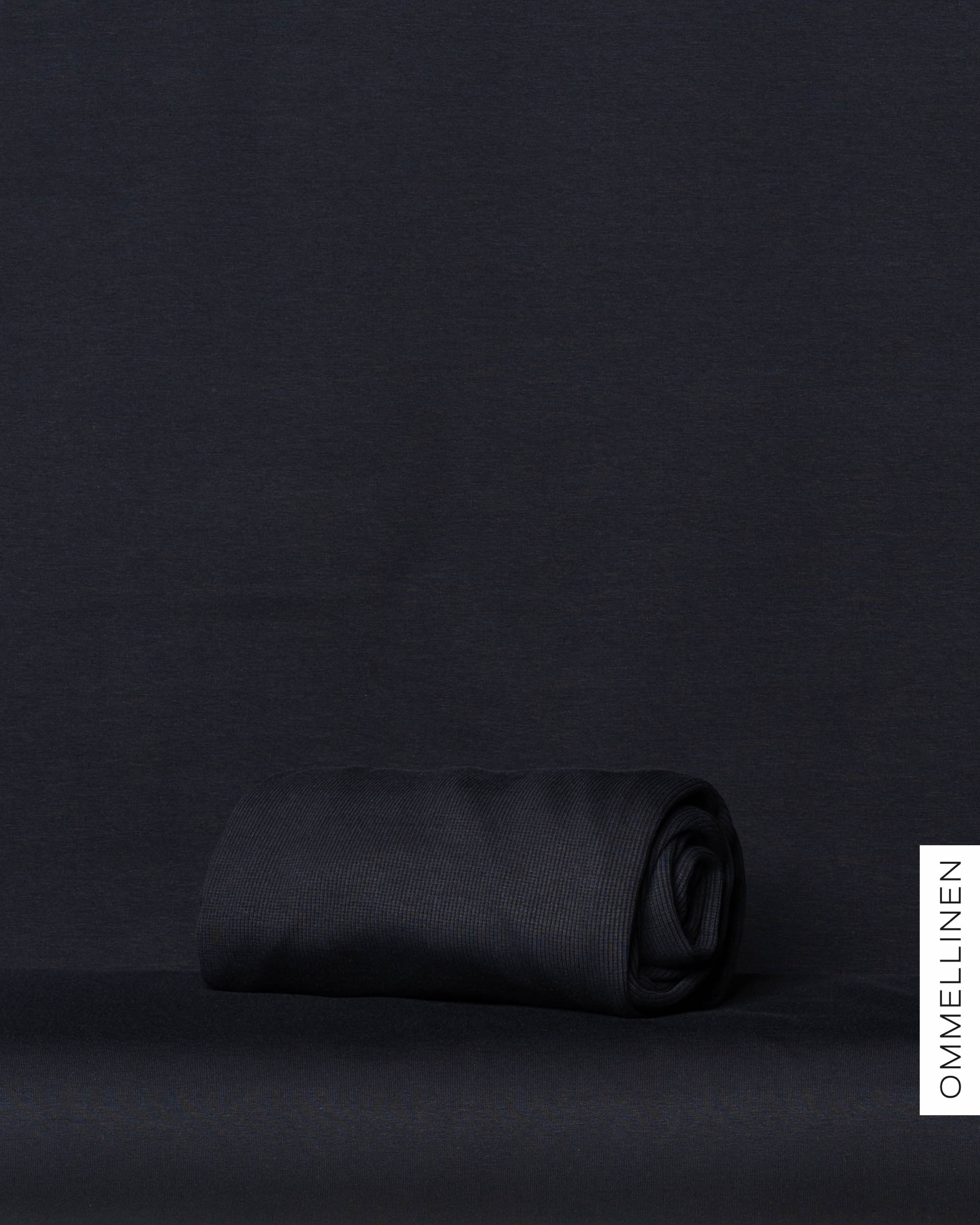 French terry brushed - wide, black