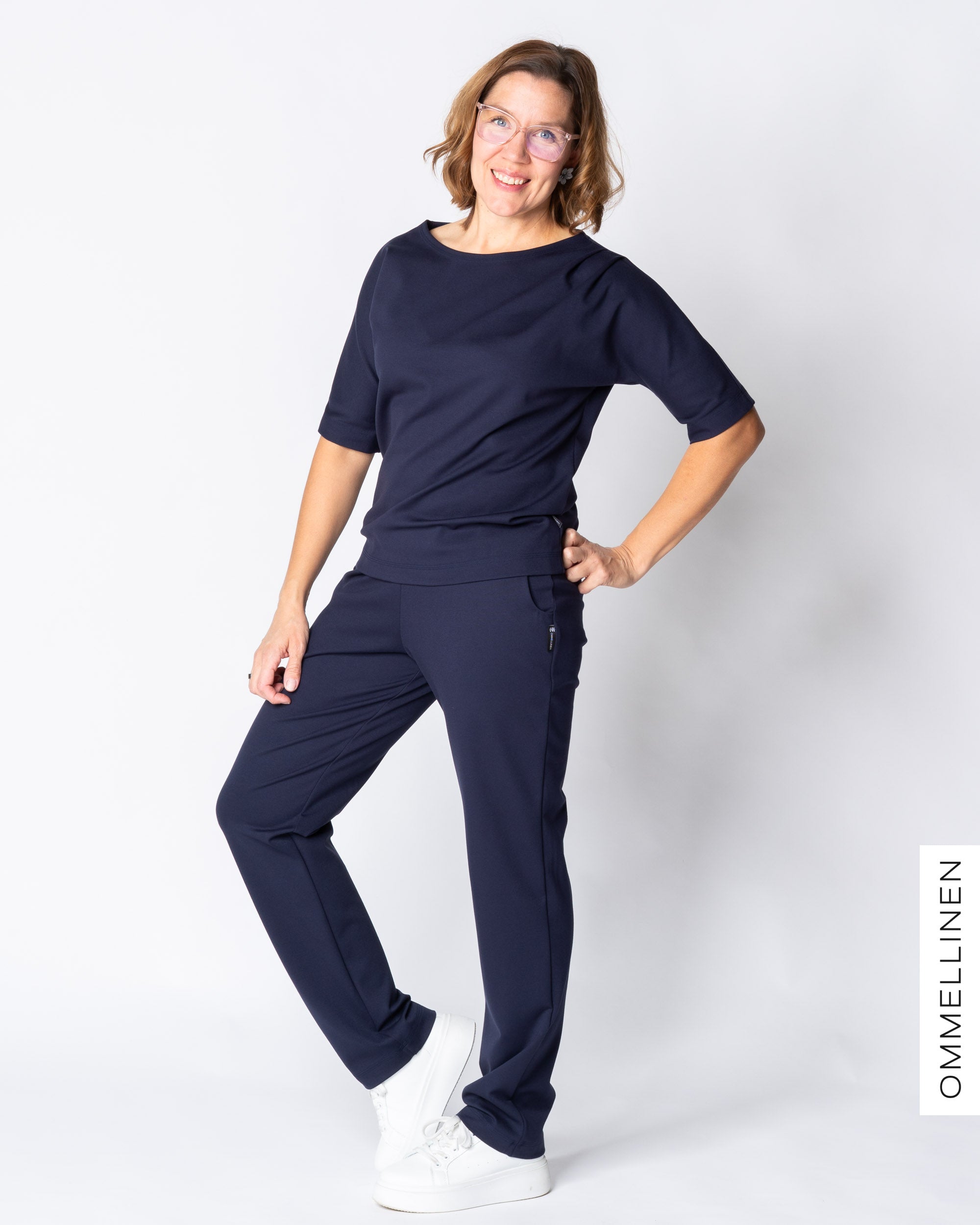 LASKOS t-shirt 1/2-sleeve, deep blue