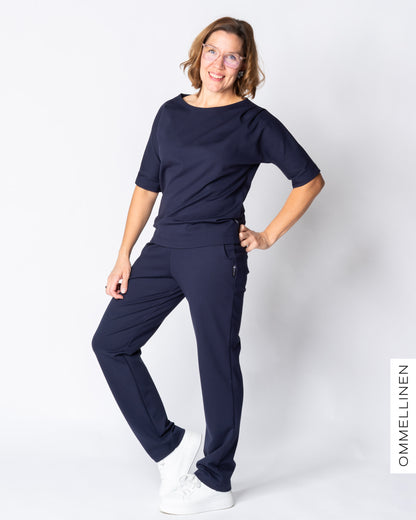 LASKOS t-shirt 1/2-sleeve, deep blue