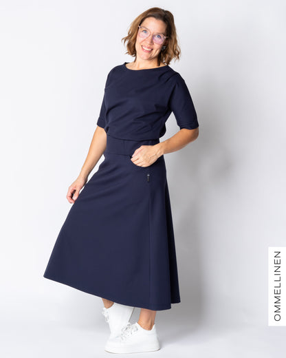 LUOTTO skirt, deep blue