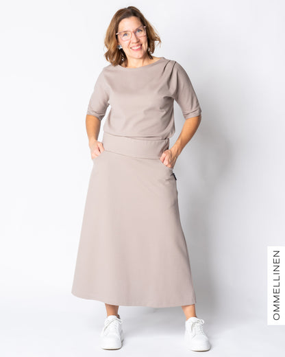 LUOTTO skirt, latte