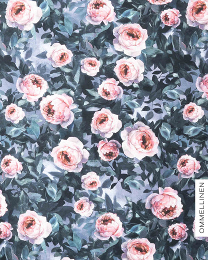 Jersey - PRE-CUT, Lumous continuous - blue