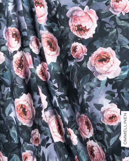 Jersey - PRE-CUT, Lumous continuous - blue