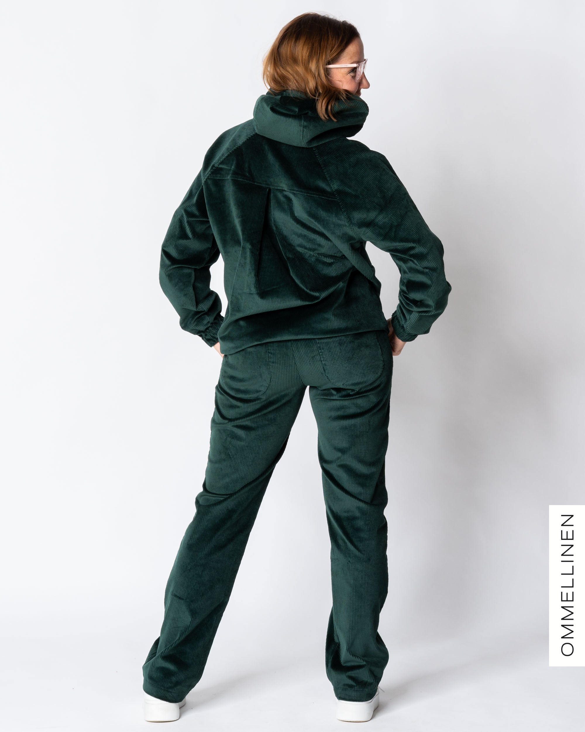 ANORAK - corduroy, green