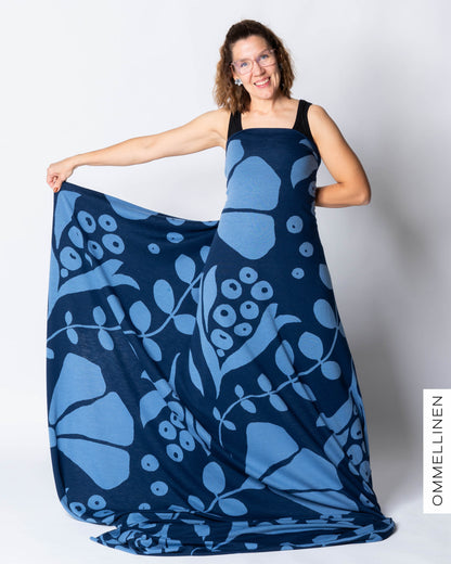 Merino wool - PRE-CUT, Kaunotar - blue