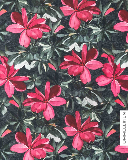 French terry - PRE-CUT, Aralia - fuchsia