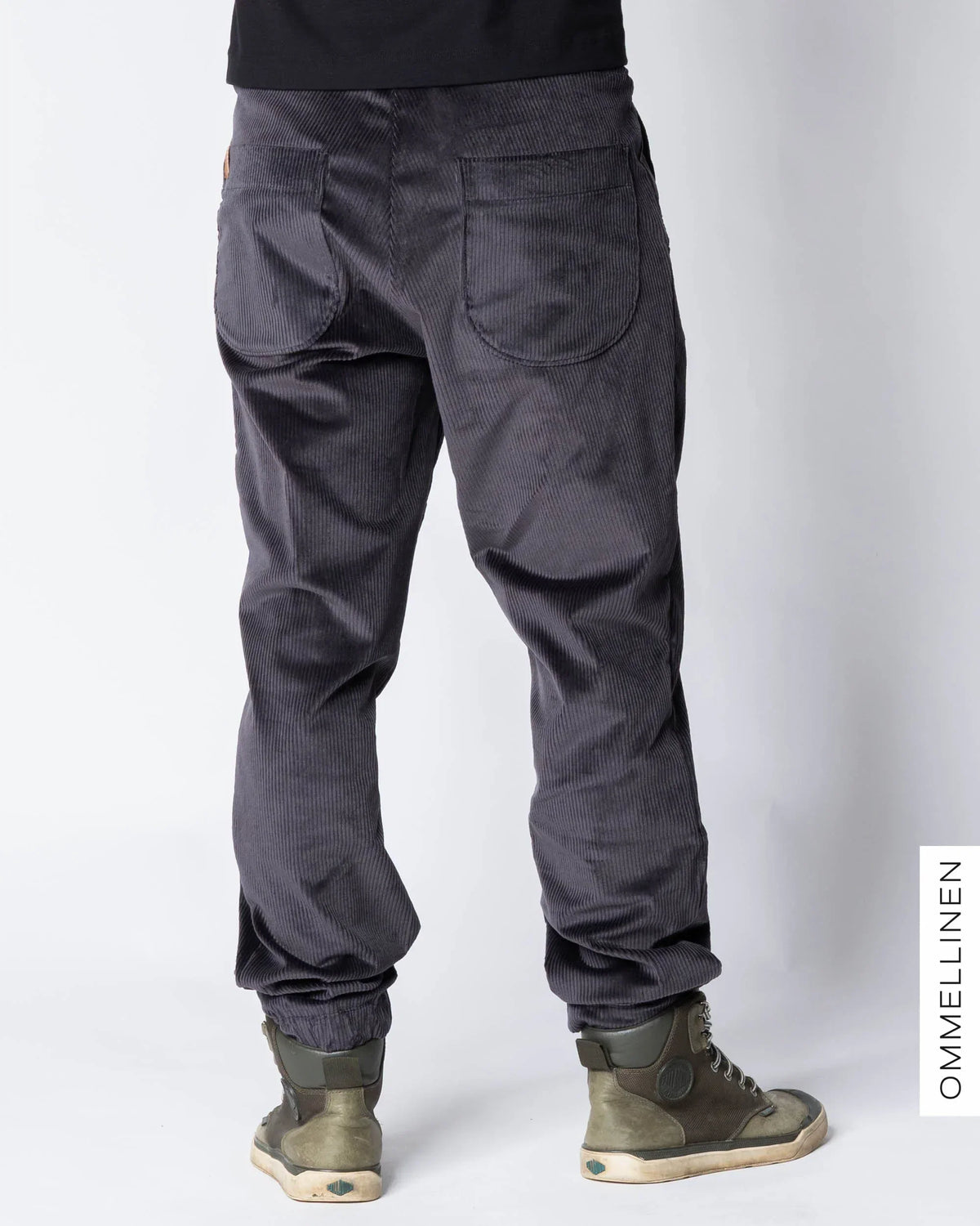 MEN'S CORDUROY pants, grey