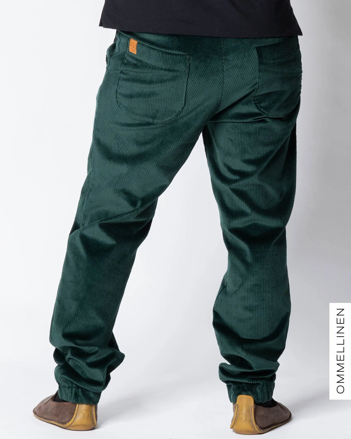 MEN'S CORDUROY pants, green
