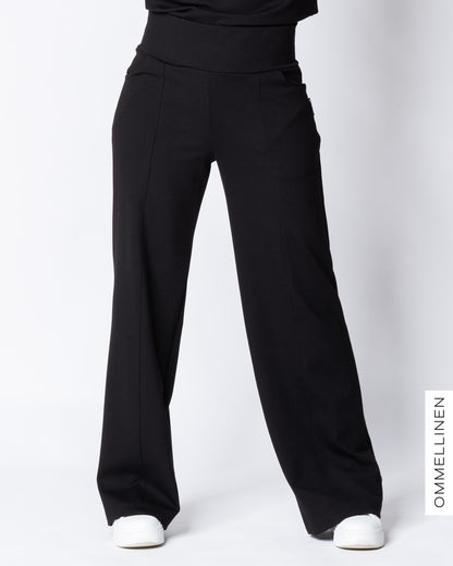 KANTTI pants - NORMAL LENGTH, black