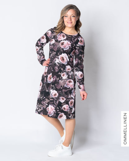 IISI dress, Lumous continuous - sepia