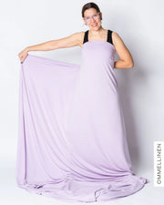 Embossed viscose knit, lilac