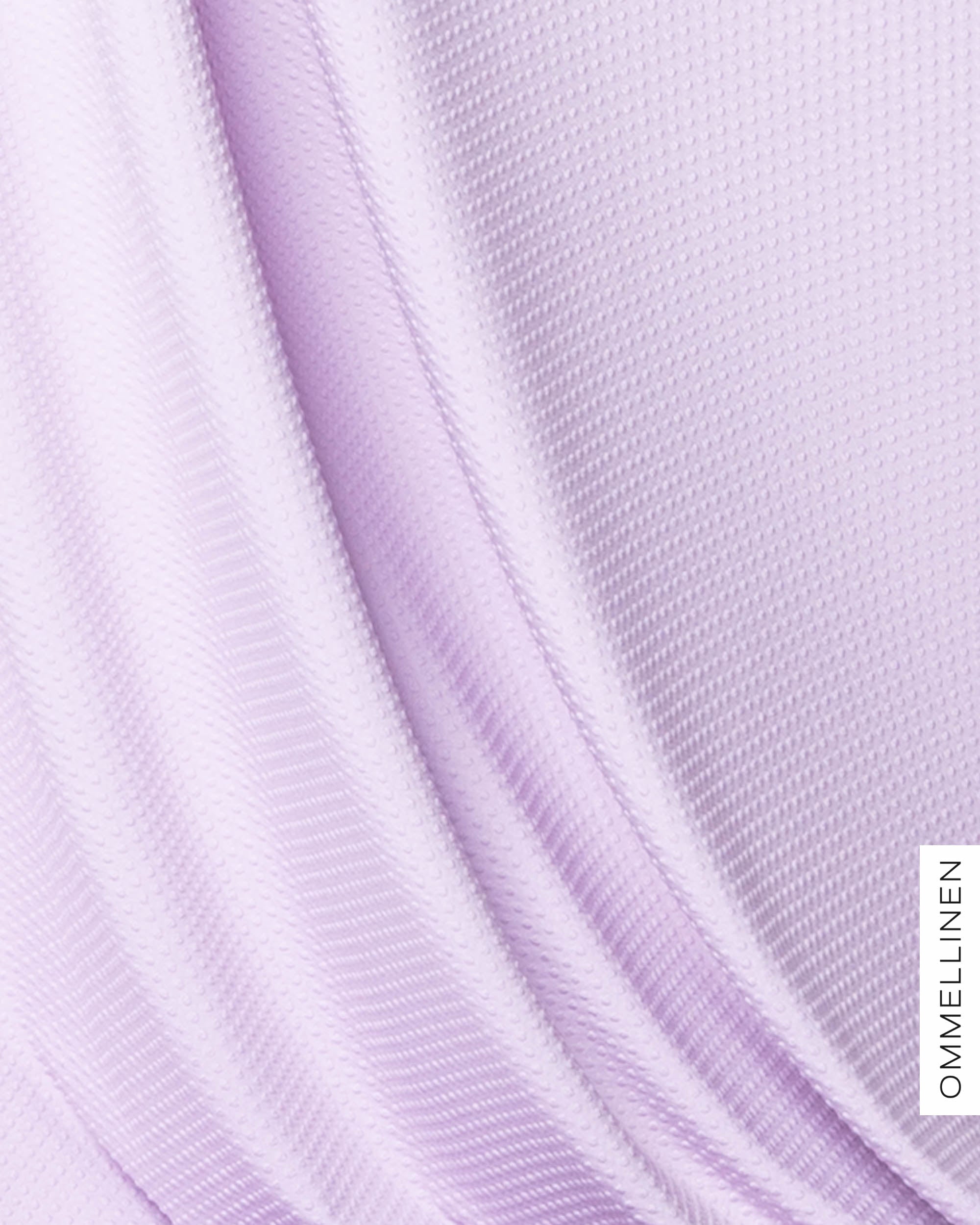 Embossed viscose knit - PRE-CUT, lilac