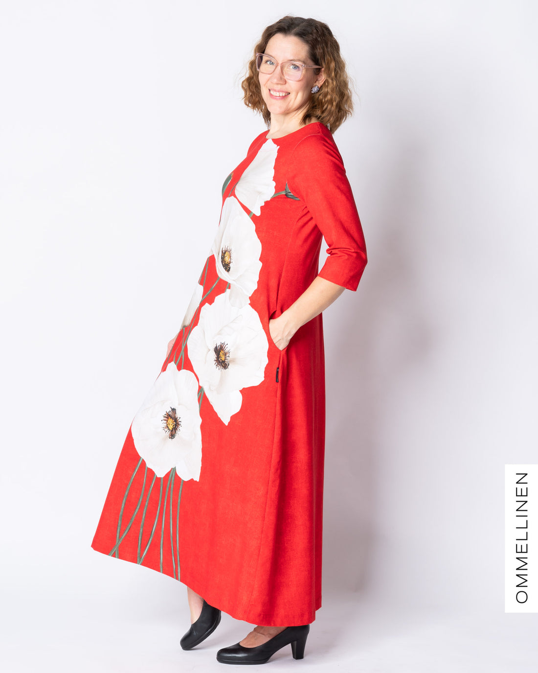 WHOOPS! UNELMA dress, Yökukka - red - 2XL