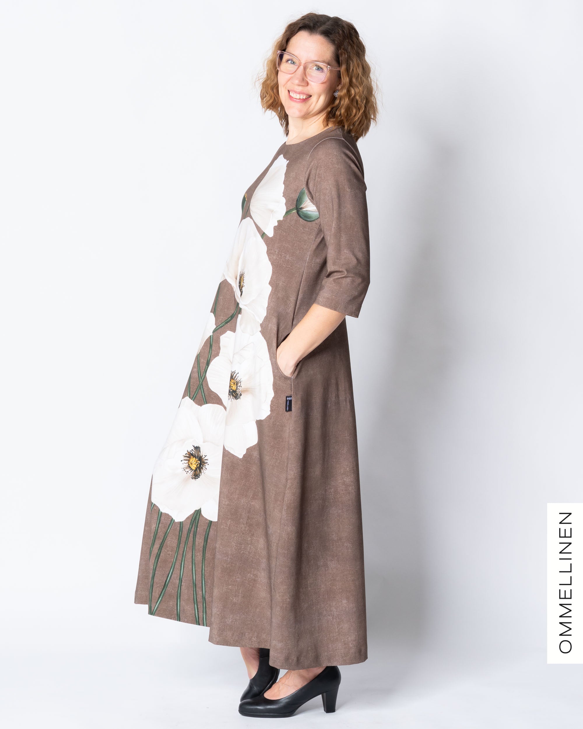 UNELMA dress, Yökukka - brown