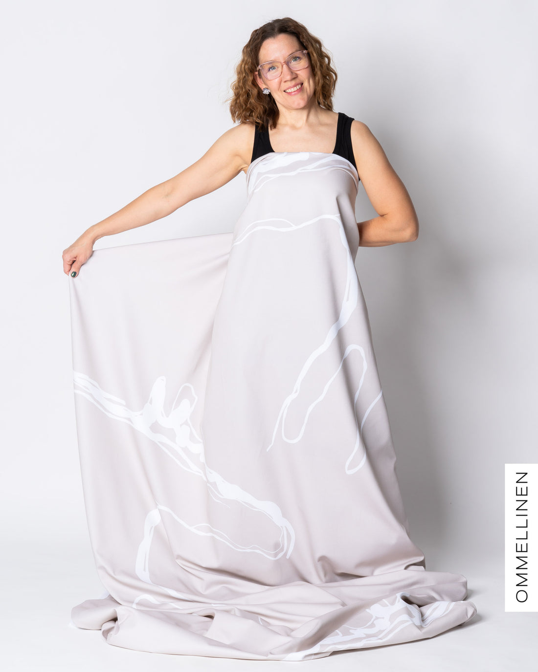 Cotton satin, Pohjolan hirvi - light