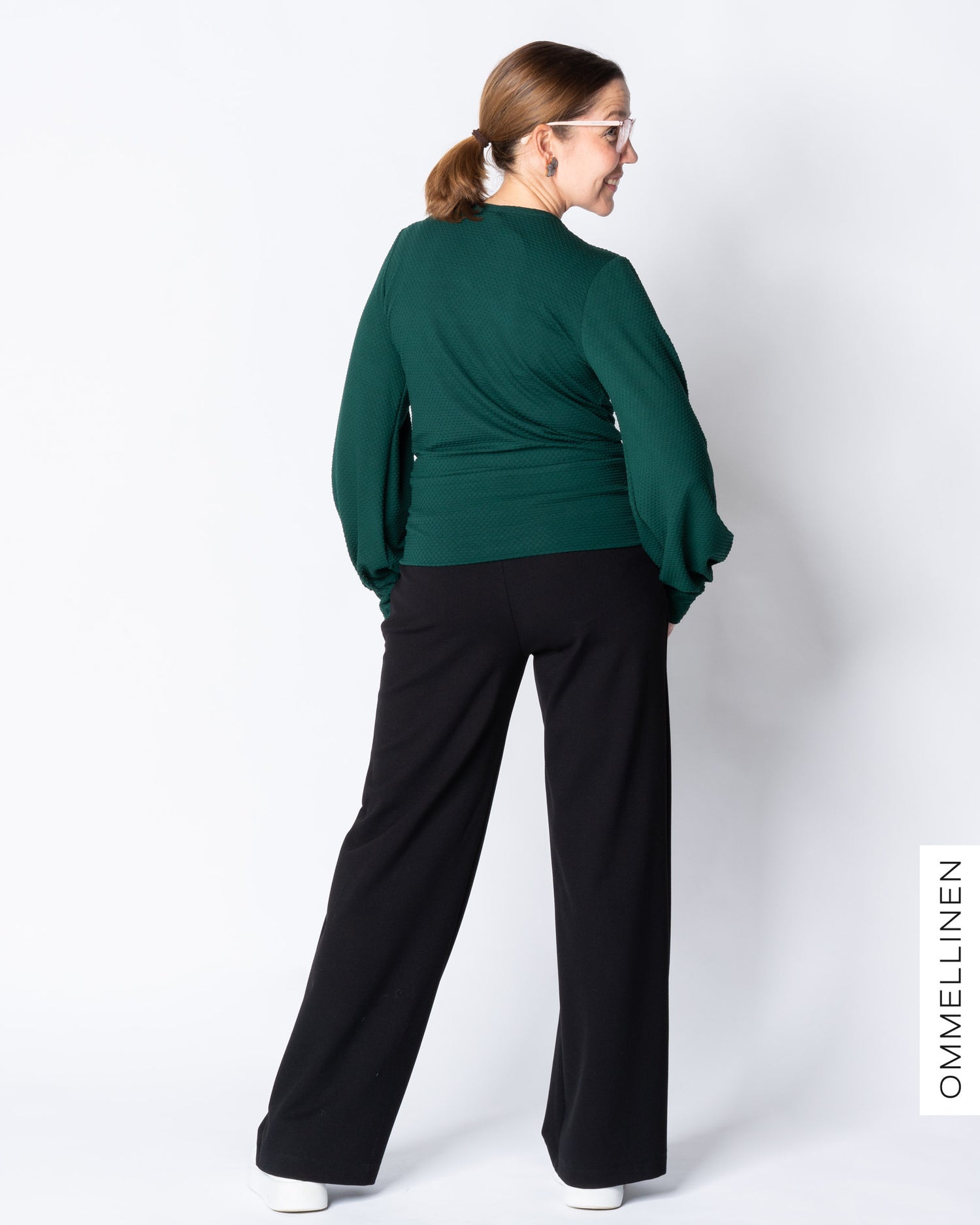 WHOOPS! HELMI shirt, emerald - L