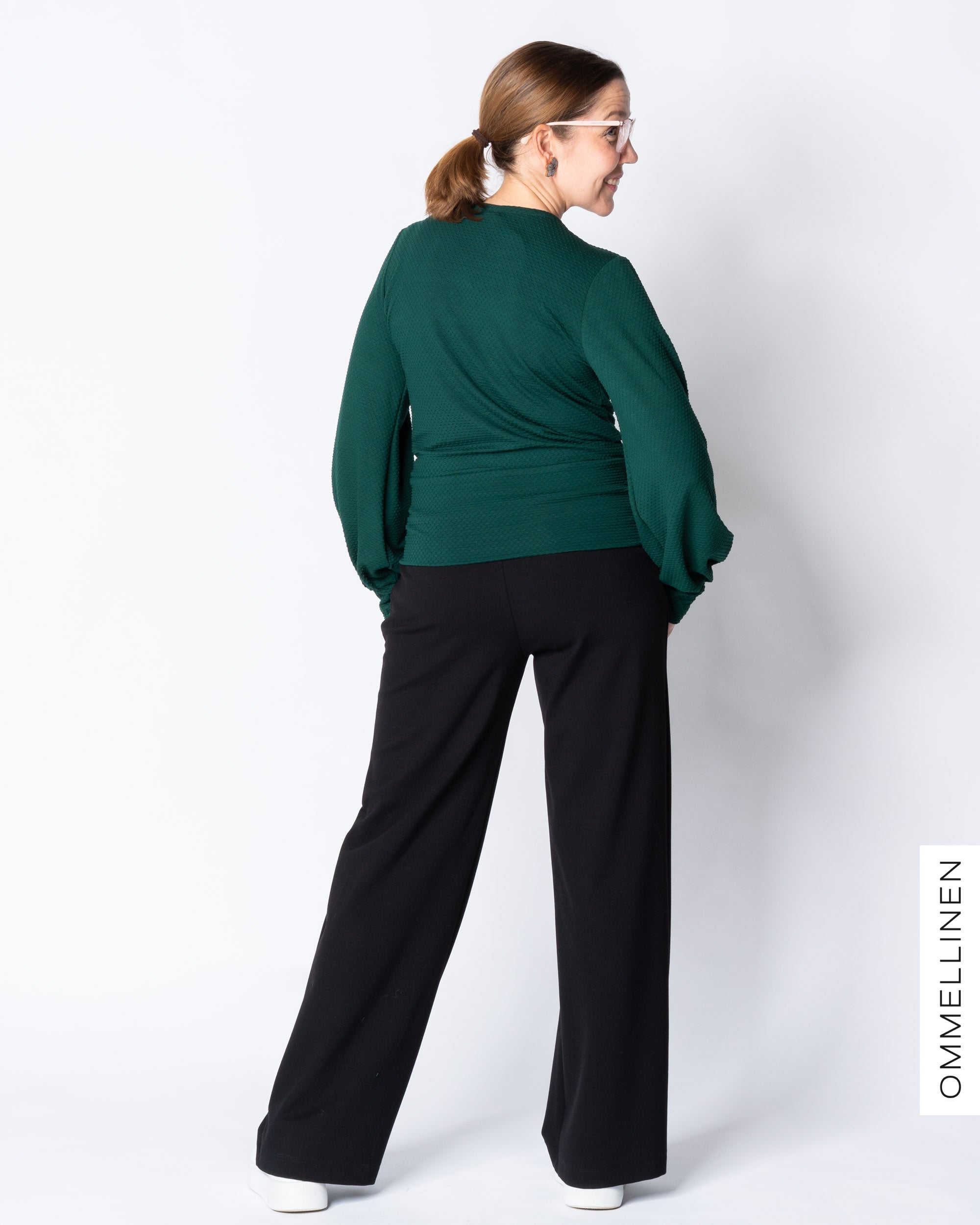 WHOOPS! HELMI shirt, emerald - L