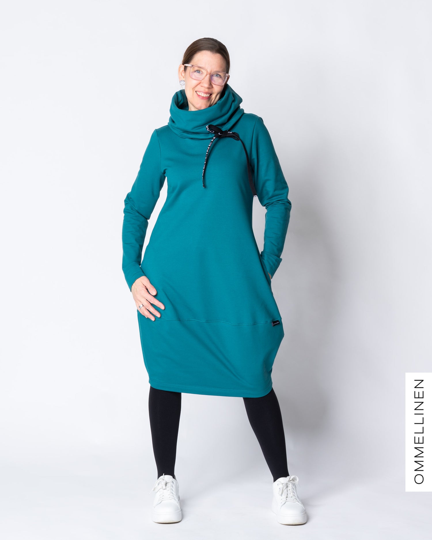 SPORT dress, petrol blue