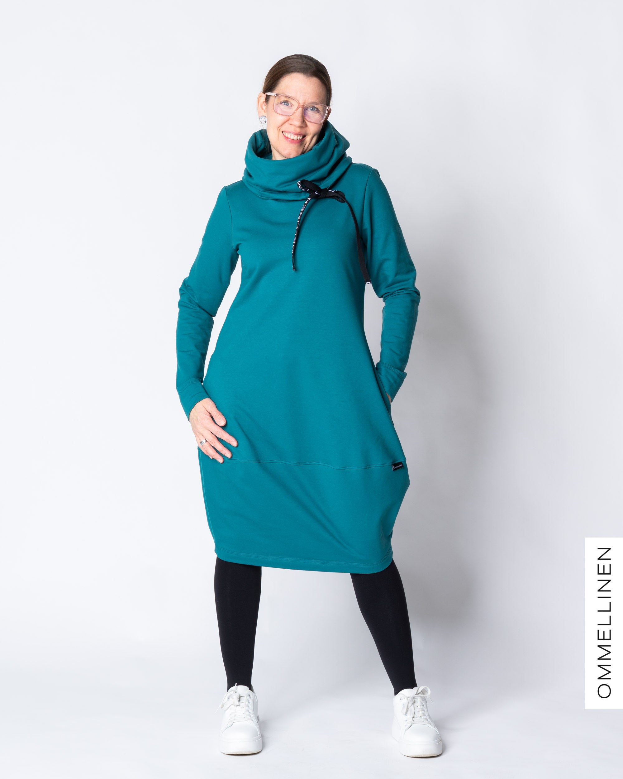 SPORT dress, petrol blue