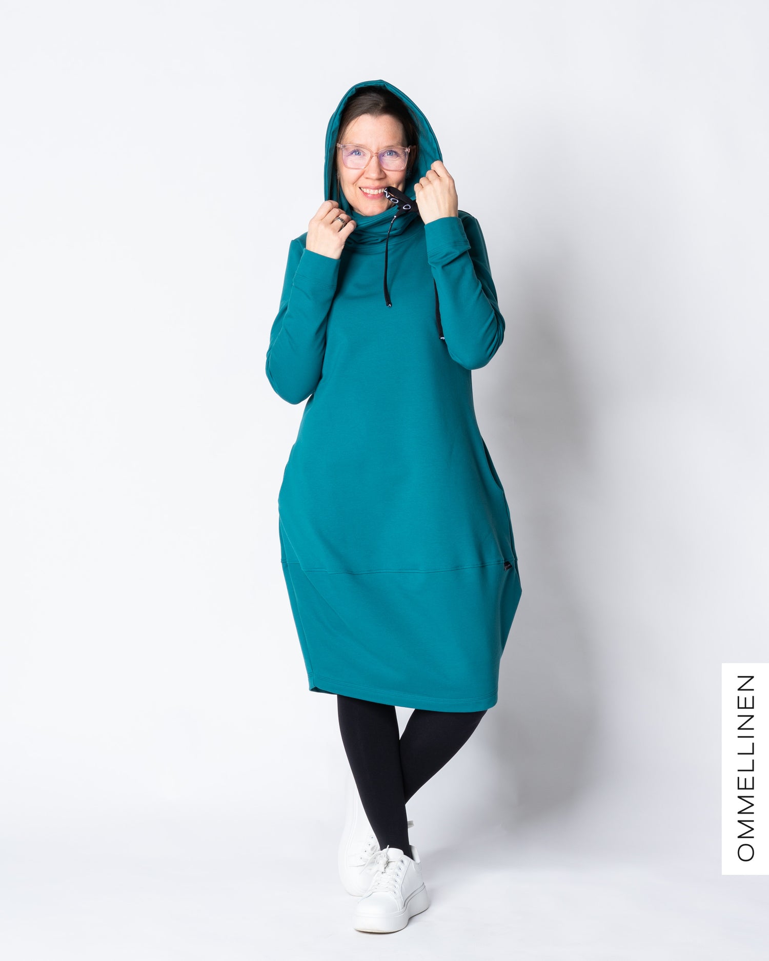 SPORT dress, petrol blue