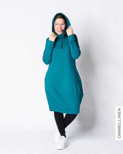 SPORT dress, petrol blue