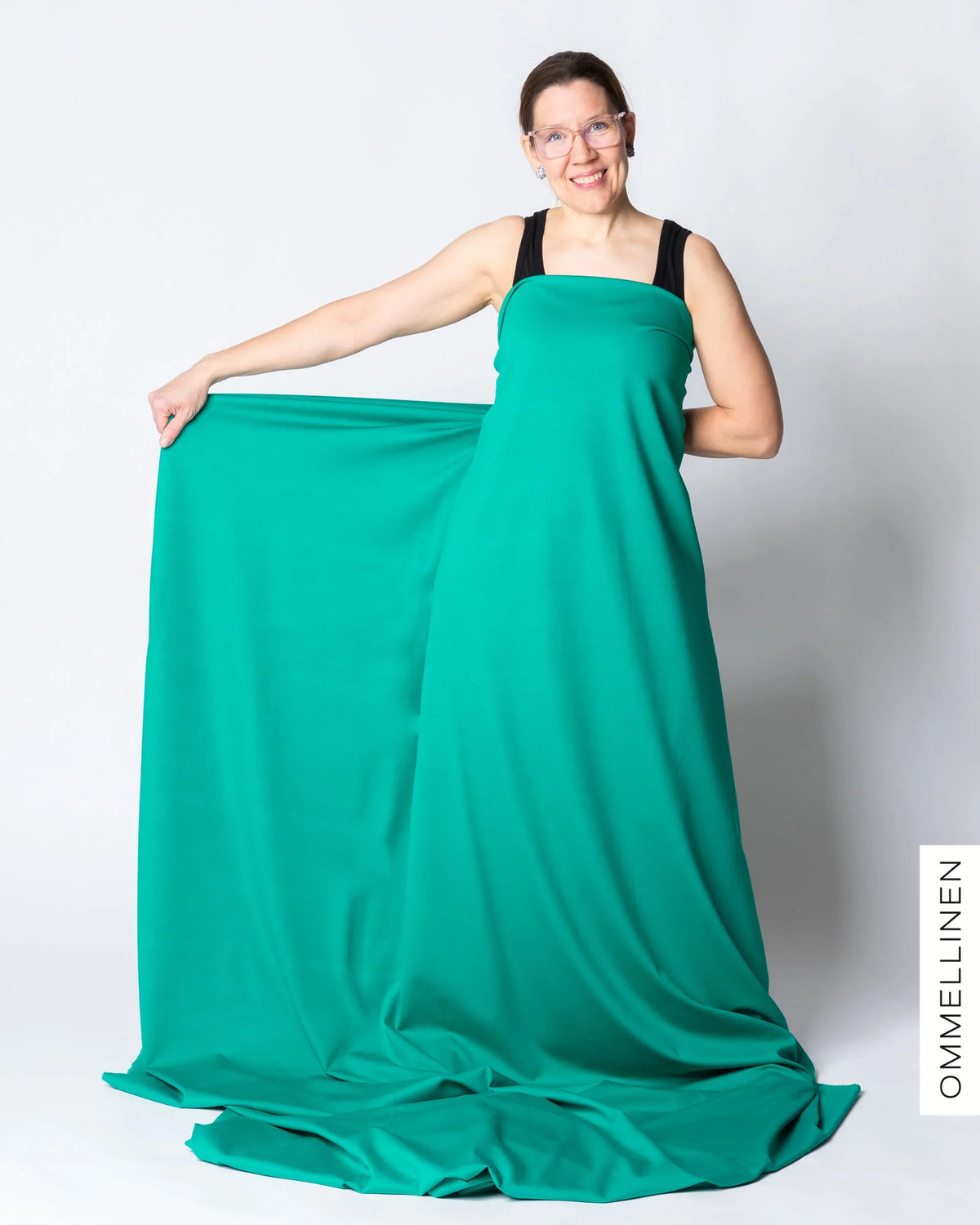 Punto knit - PRE-CUT, jade
