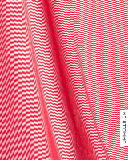 Stripe rib knit, red/white