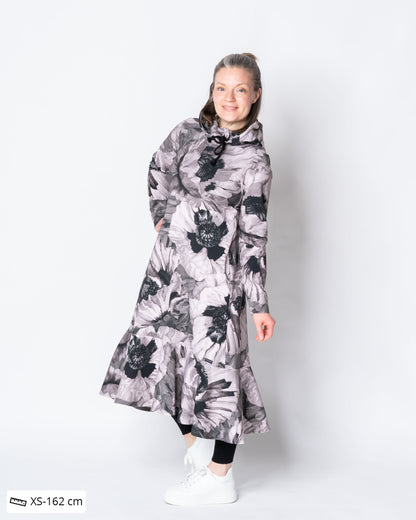 HULMU hoodie, Tuulenkukka - tuhka