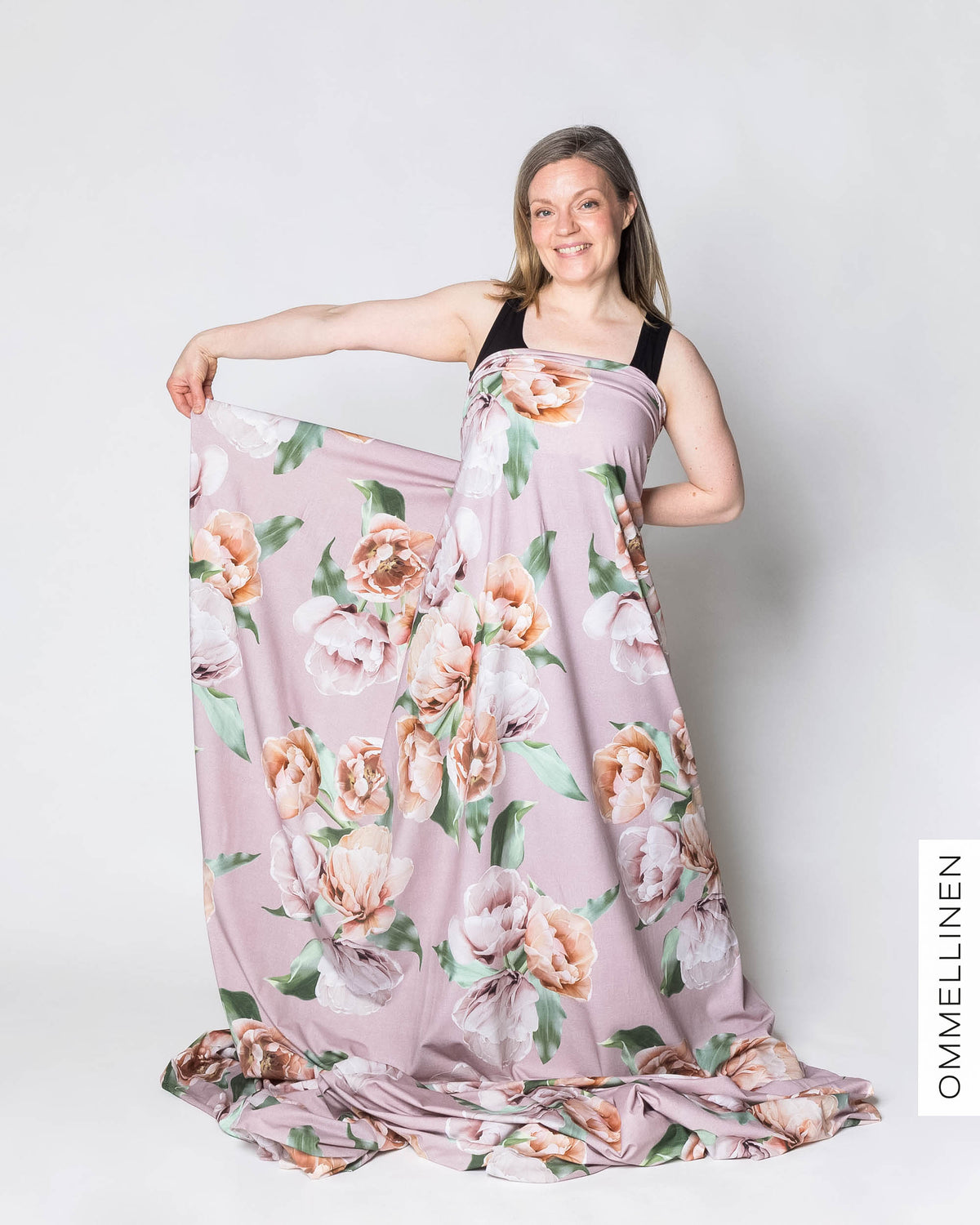 Jersey, La Belle continuous - old rose