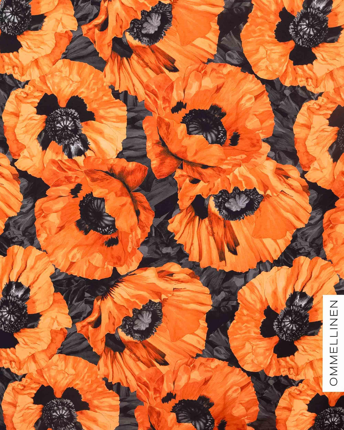 Jersey - PRE-CUT, Tuulenkukka - orange