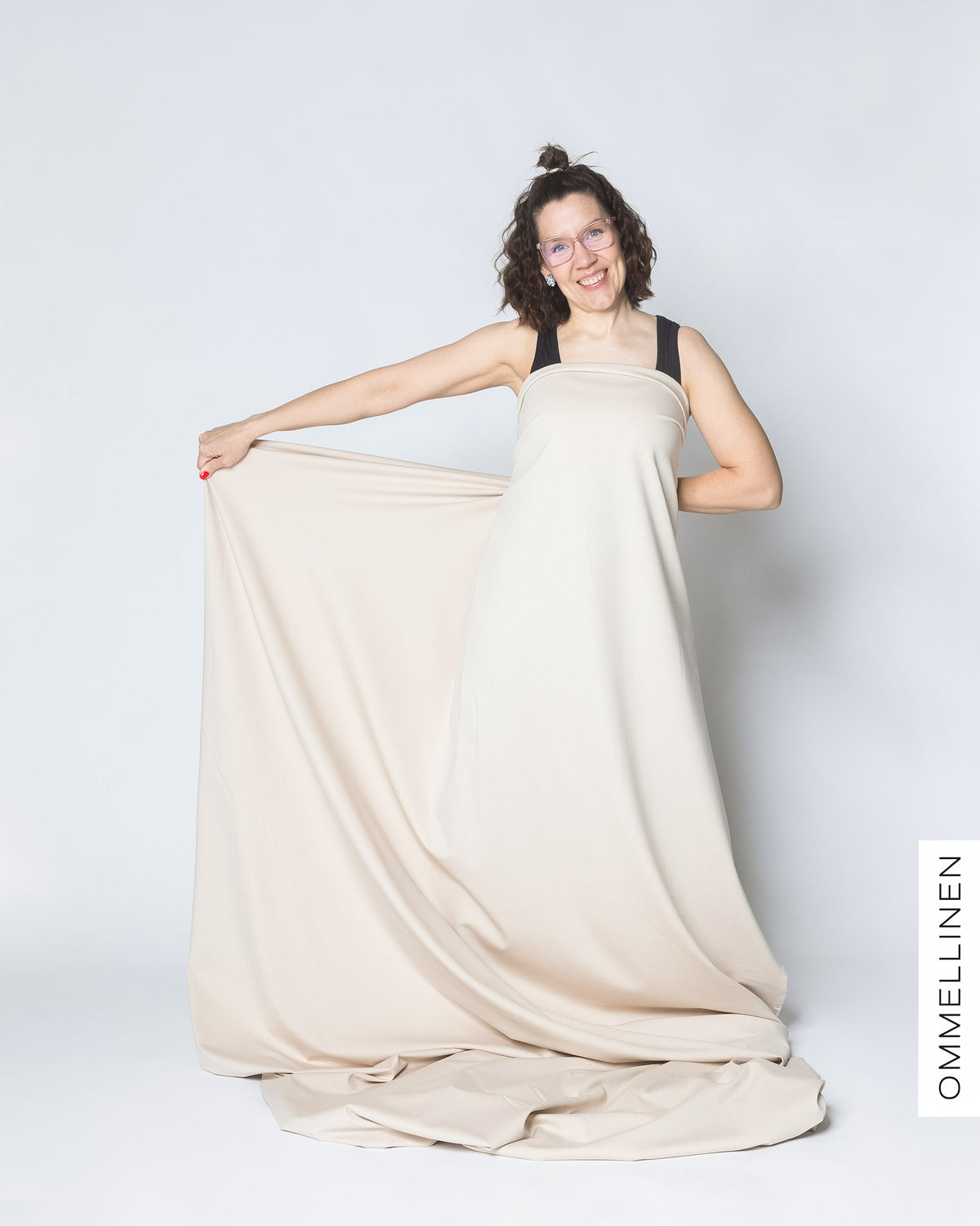 Punto knit, champagne