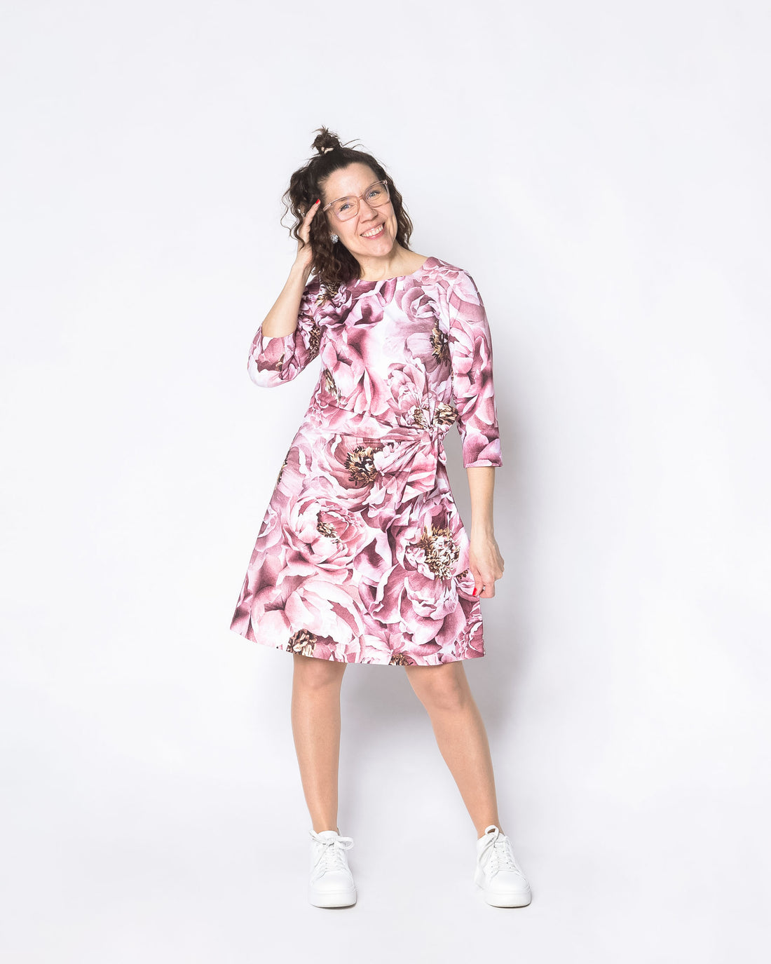 WHOOPS! SOLMU dress, Ikuisuus - rose - L