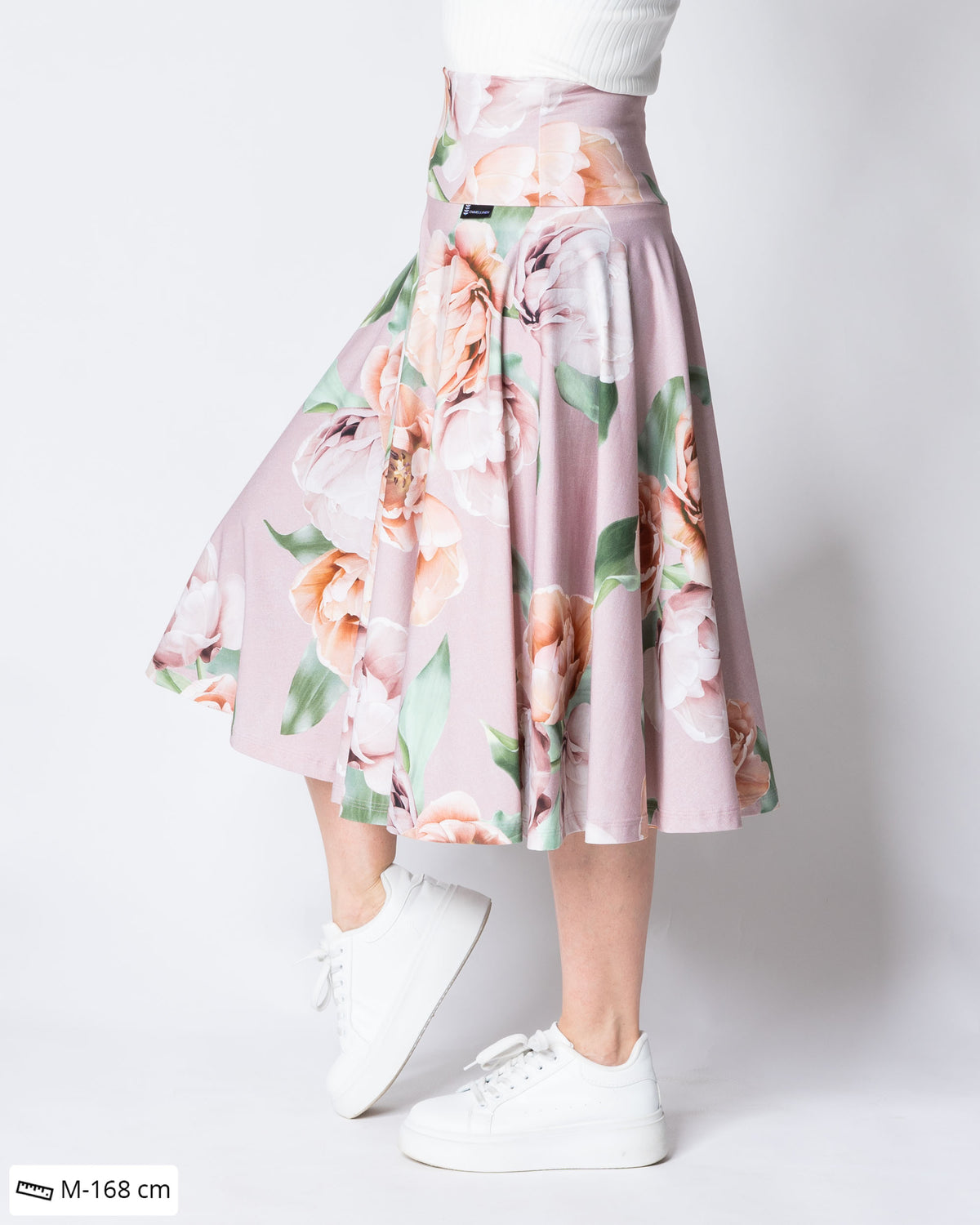BELL skirt, La Belle continuous - old rose