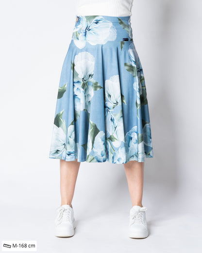 WHOOPS! BELL skirt, La Belle continuous - light blue - M
