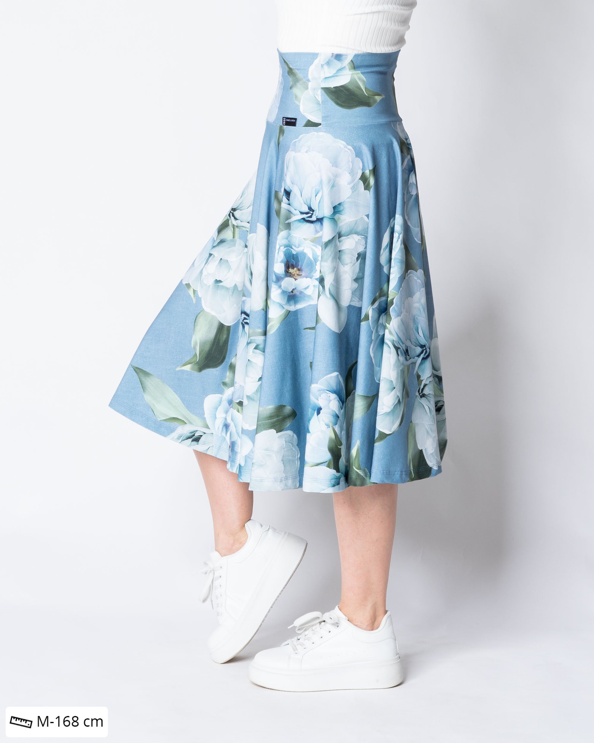 WHOOPS! BELL skirt, La Belle continuous - light blue - M
