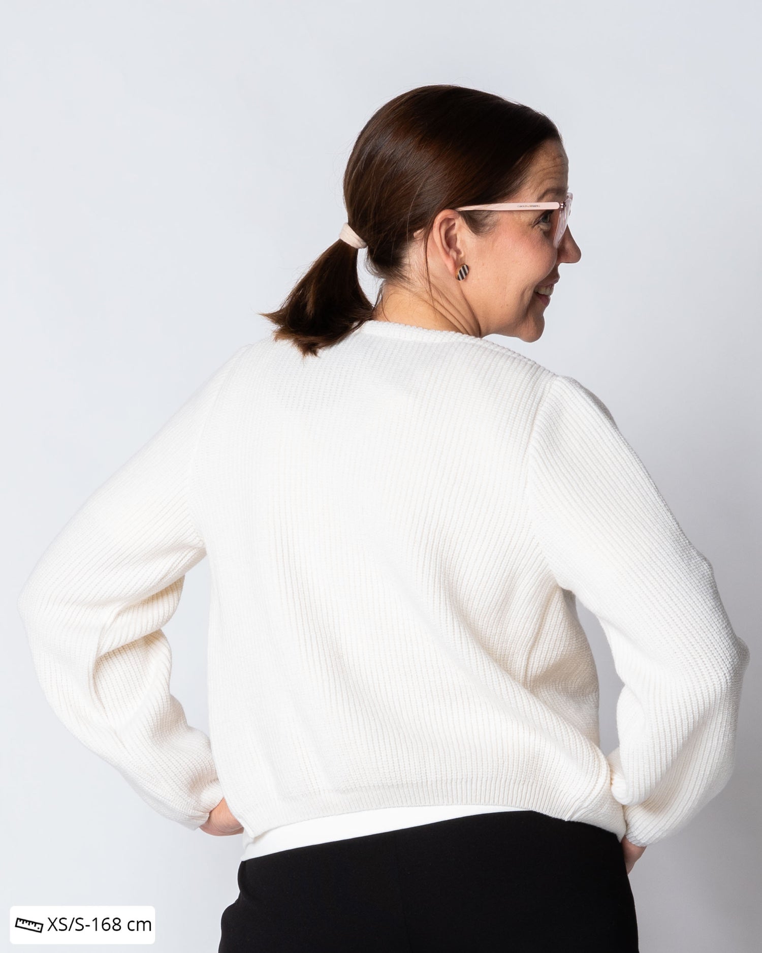 NEULE cardigan - merino, off-white
