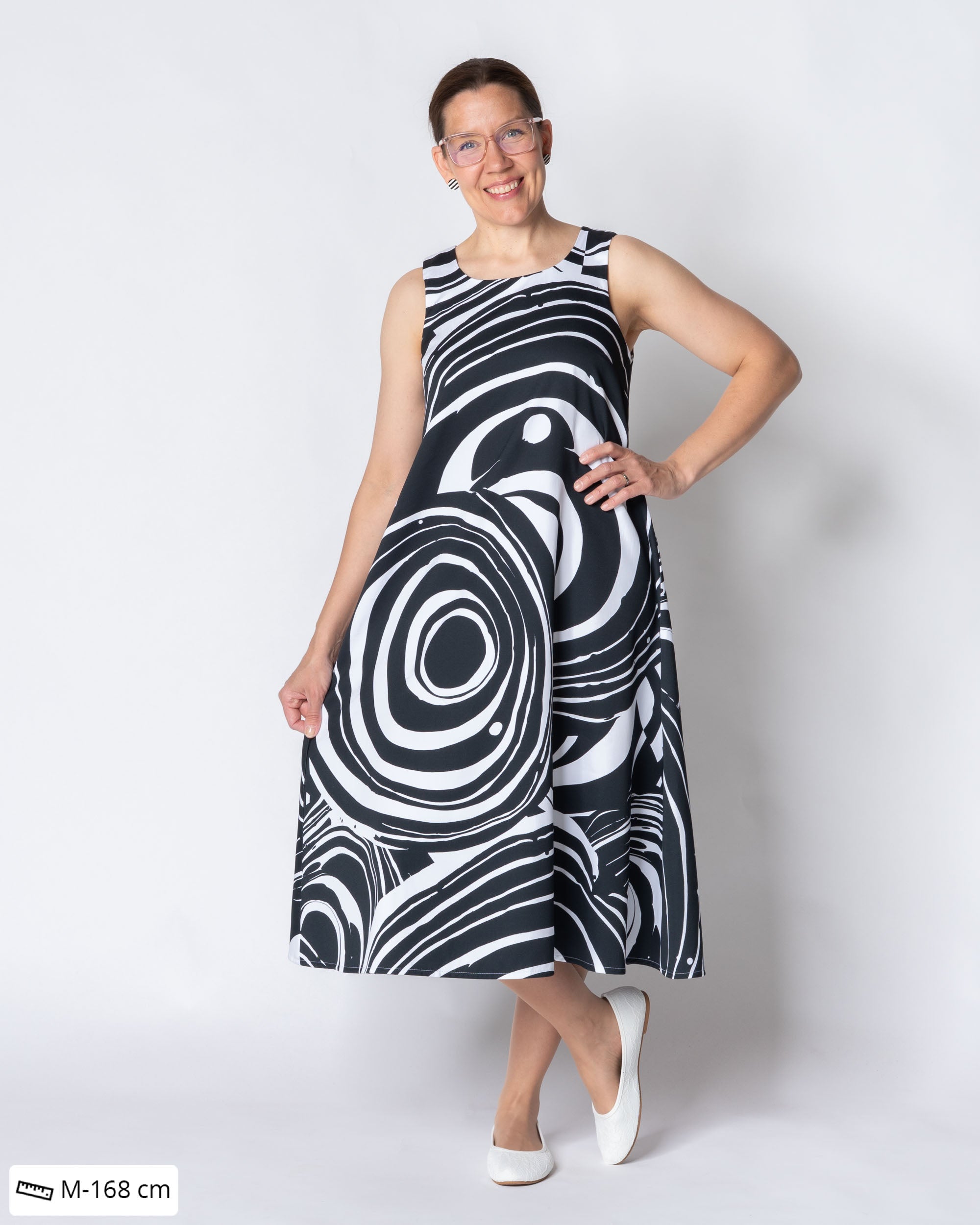 TYYLI dress, Ellipsi - black