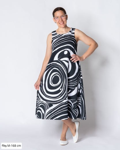 TYYLI dress, Ellipsi - black
