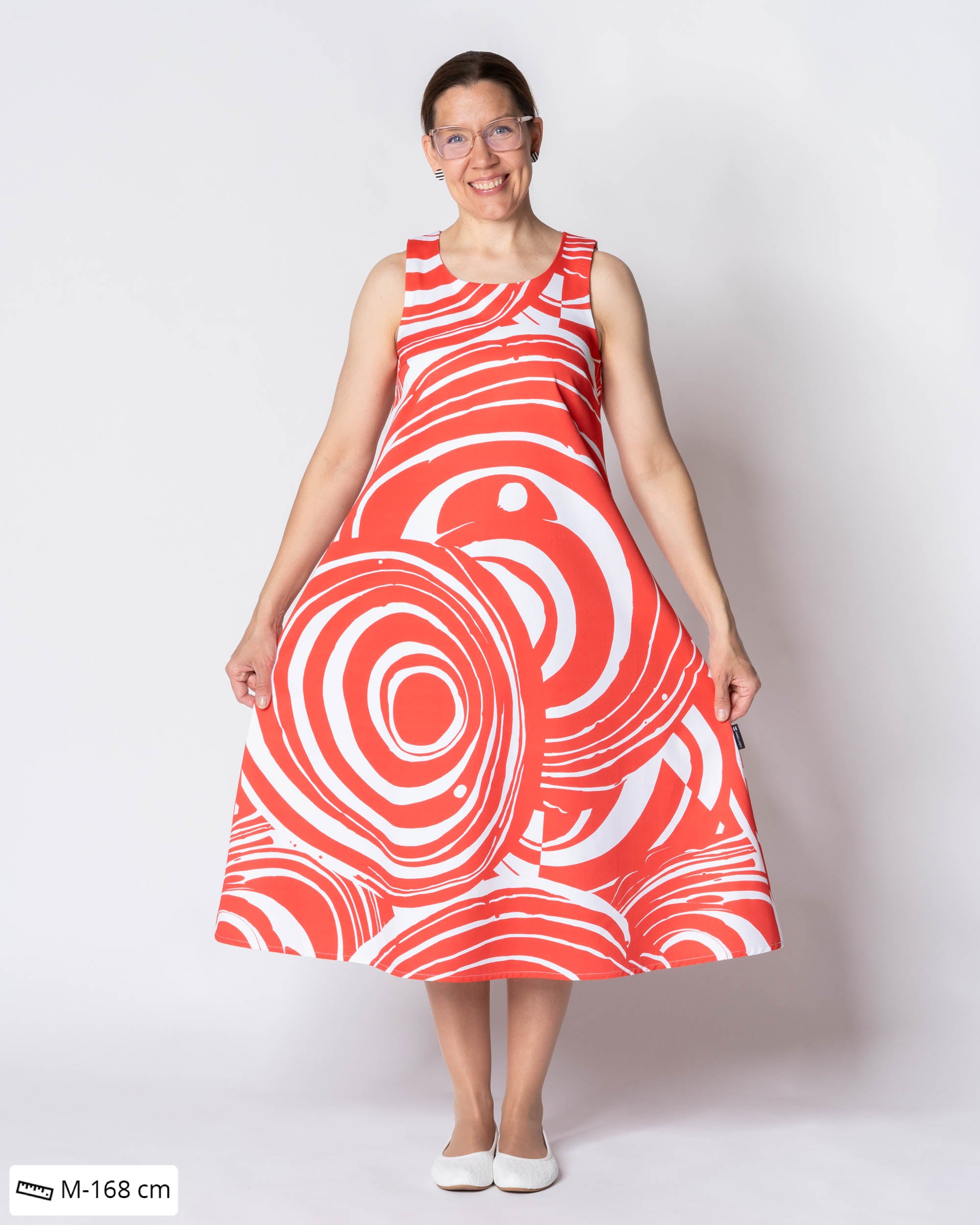 TYYLI dress, Ellipsi - red