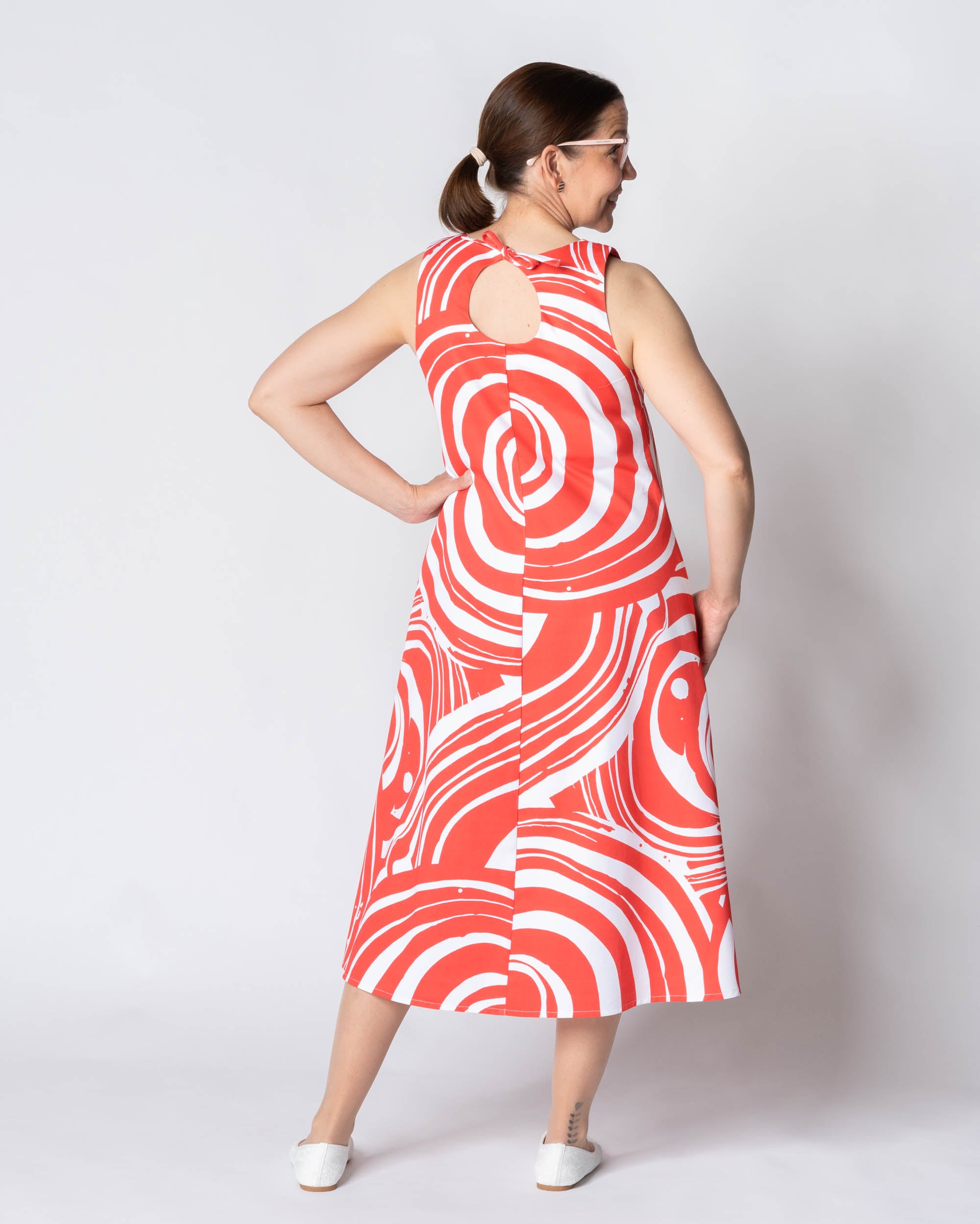 TYYLI dress, Ellipsi - red