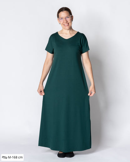 RENTO dress, emerald