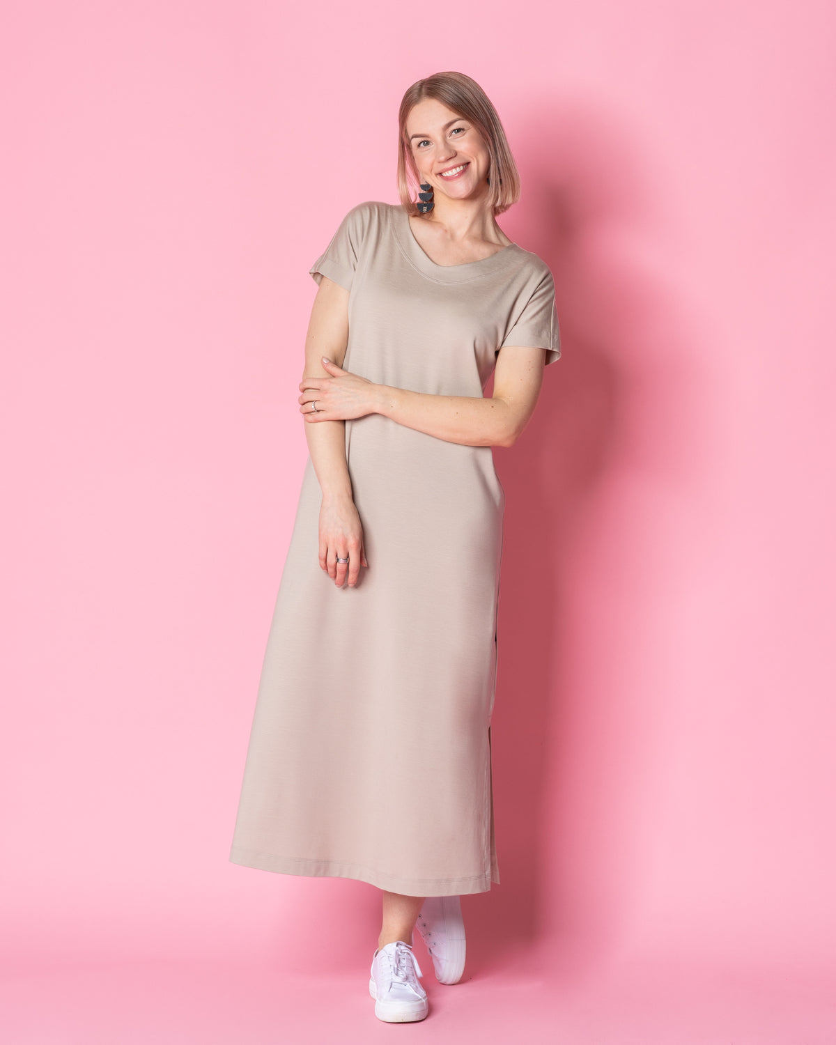 RENTO dress, sand