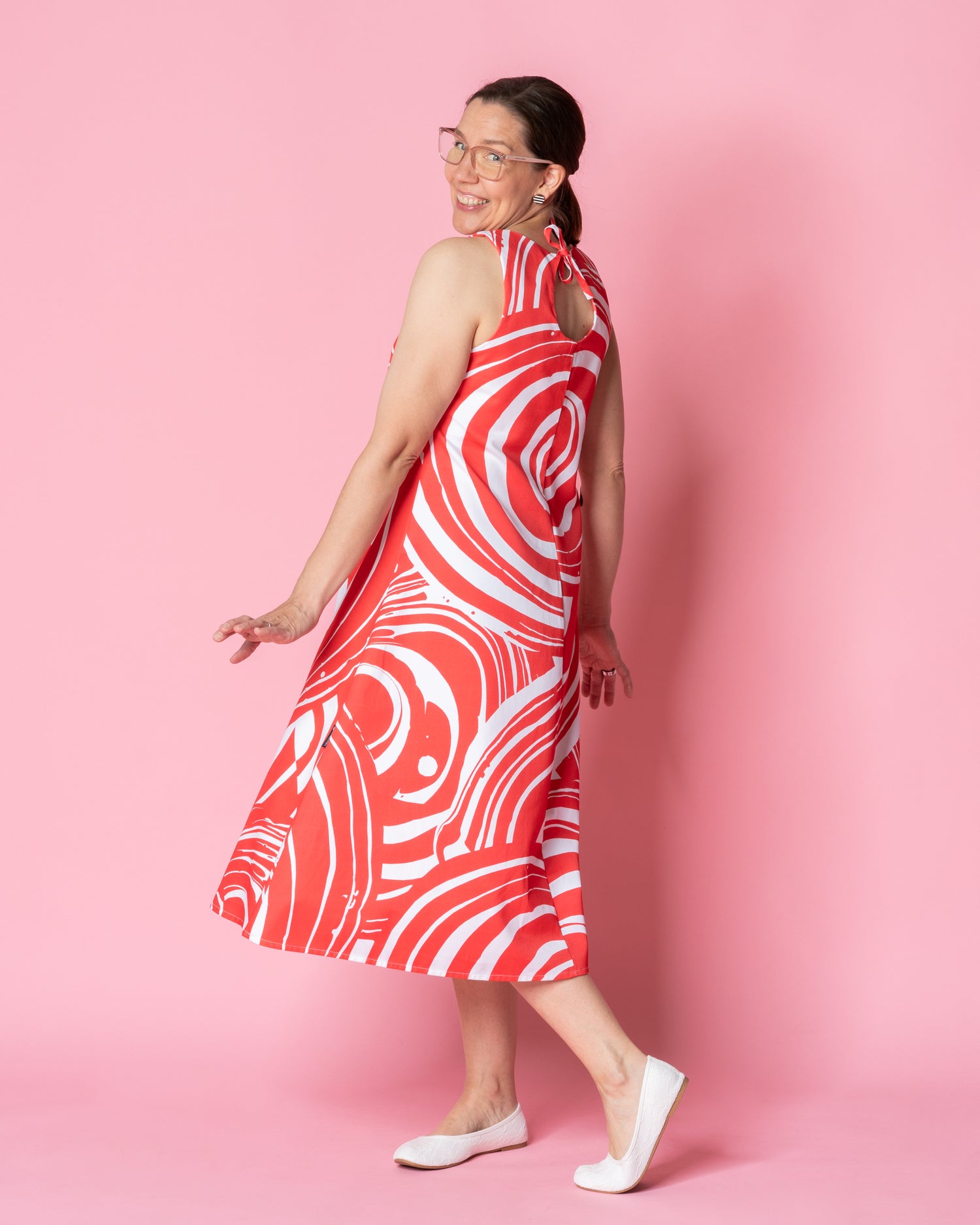 TYYLI dress, Ellipsi - red