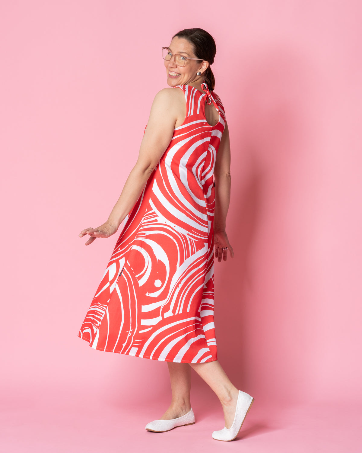 TYYLI dress, Ellipsi - red