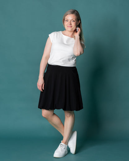 PUFFI skirt, black