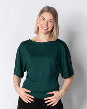 WHOOPS! HULMU t-shirt, emerald - M